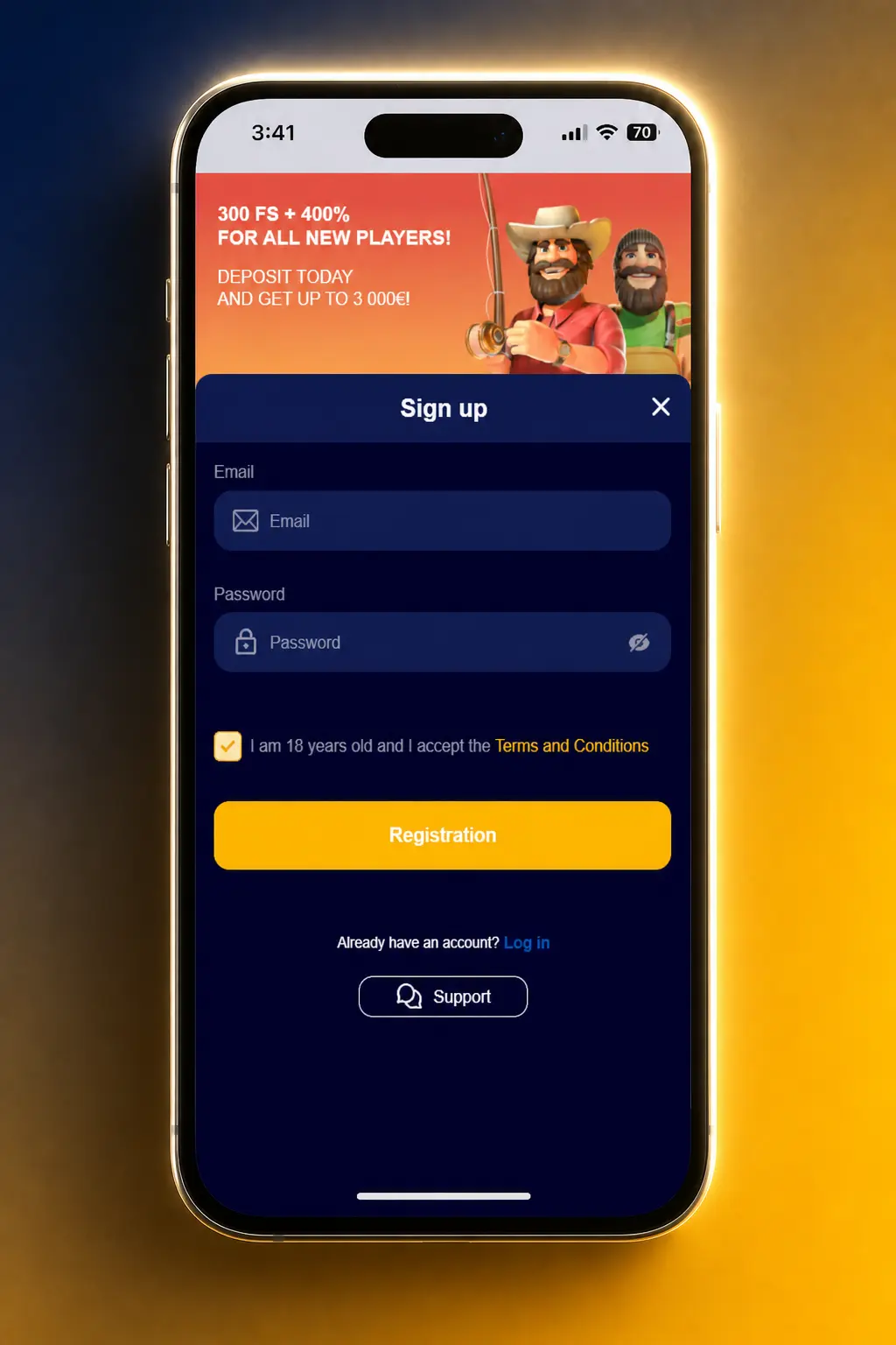 Step-by-step deposit instructions in the VeryWell app for UK users, showing wallet, payment method, and confirmation screens.