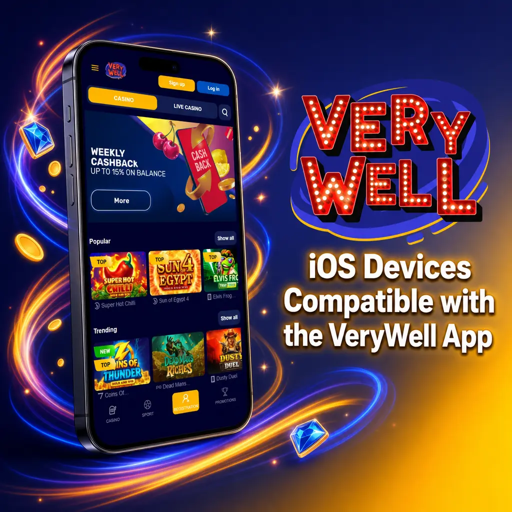 iPhone models compatible with the VeryWell app, from iPhone X to iPhone 15 series
