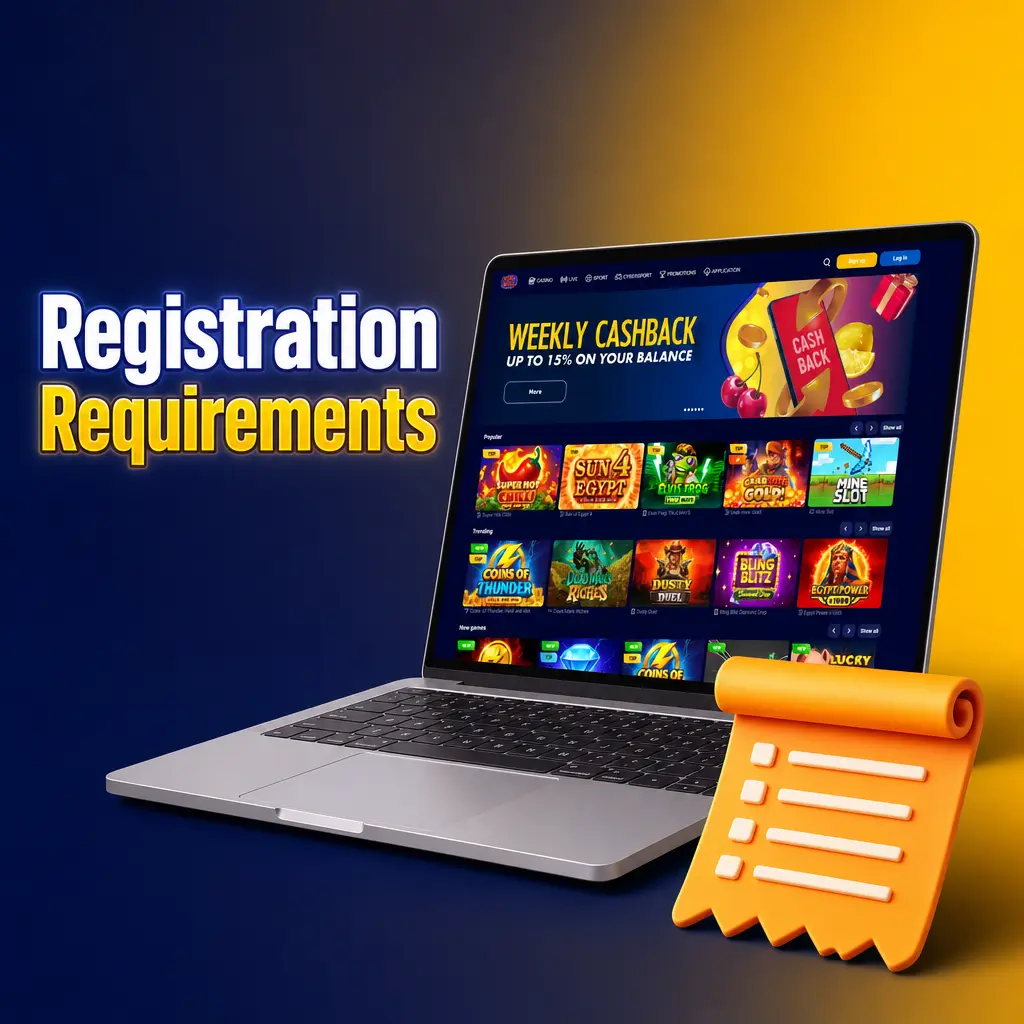 UK VeryWell registration requirements: age 18+, valid ID, verified address, one account per person, own-name payment method.