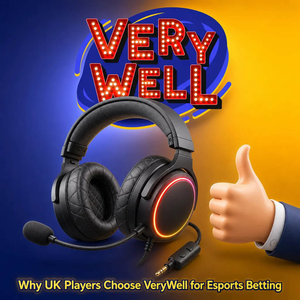 VeryWell esports betting UK: 300 free spins, 400% deposit bonus, GBP payments, 24/7 support, low-margin CS2 and Dota 2 odds.