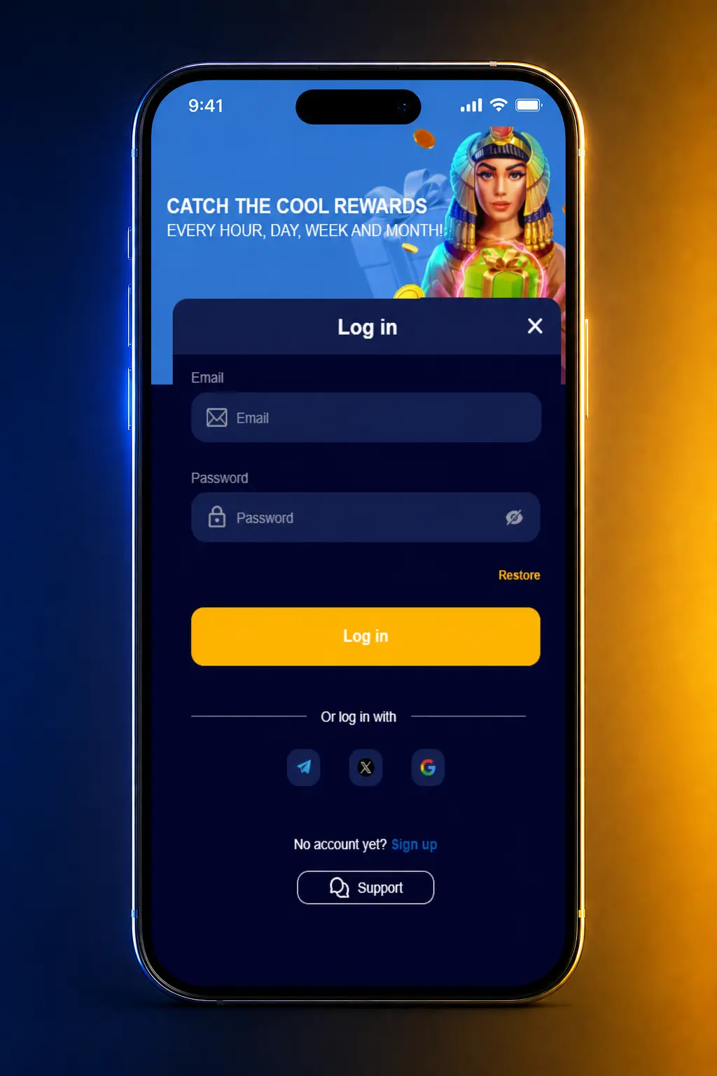 Screenshot showing how to withdraw money from the VeryWell app using bank transfer, card, or crypto wallet options